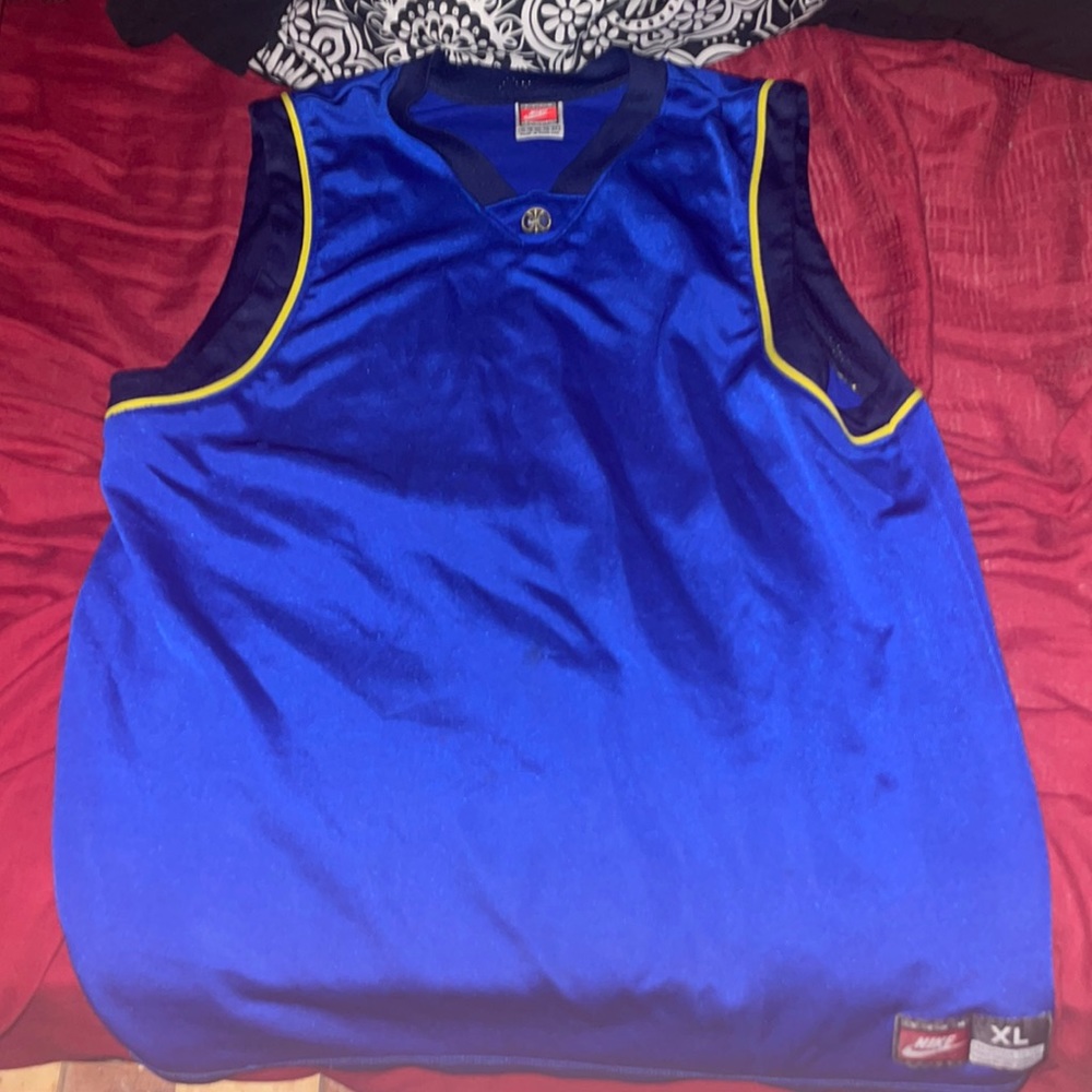 blue nike jersey